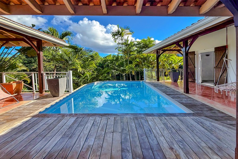 Villa le Patio location Marttinique Trois Ilets 3 ch piscine